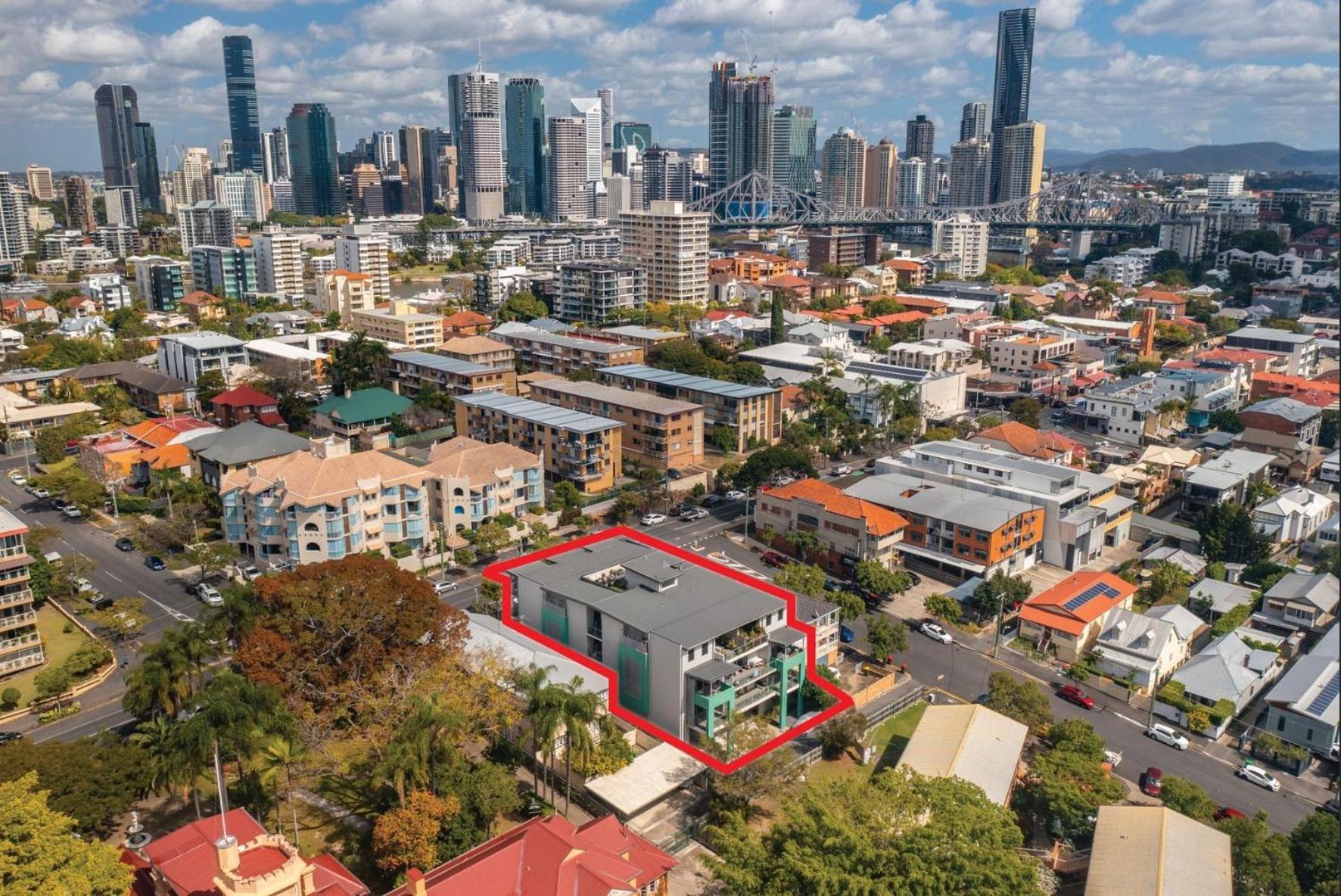 Cirque Boutique Apartments Brisbane Exterior photo